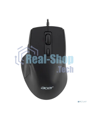 Мышь проводная Acer OMW130 черный, 3600 dpi, USB, кнопки - 6
