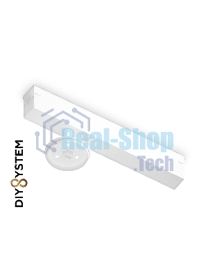 A2544 WH белый крепеж трековый для корпуса DIY D60mm  232*60*80