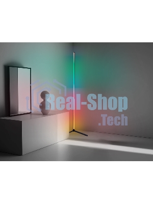Светильник Ambrella light FL8022 BK черный LED 15W RGB D32*1250 (ПДУ РАДИО 2.4G)