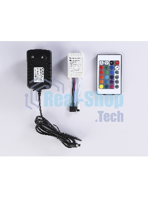 Комплект светодиодной ленты GS2502 5050 60Led/ 14.4W m/ 12V IP65 RGB/ 5000*10*2.87mm (4 конт.)