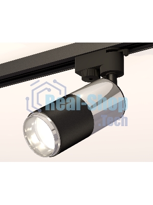 Светильник Ambrella light XT6302051 SBK/PSL черный песок/серебро полированное MR16 GU5.3 (A2521, C6305, A2060, C6302, N6122)