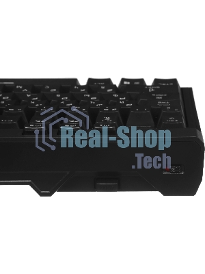 Клавиатура MSI STRIKE Pro W Silent механическая серый/черный USB Multimedia for gamer LED (подставка для запястий) (S11-43RU210-CLA)