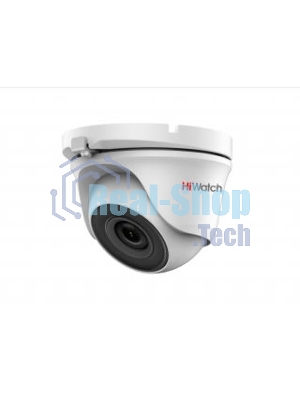 Камера видеонаблюдения HiWatch DS-T203(B) 2.8-2.8мм HD-CVI HD-TVI цветная корп.:белый