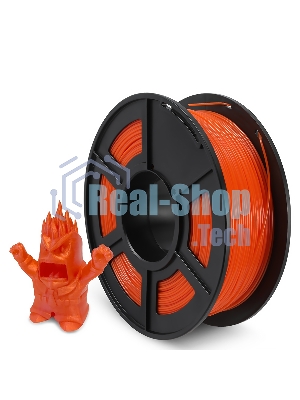 Филамент NVPrint PETG Orange для 3D печати диаметр 1.75мм длина 330 метров масса 1 кг