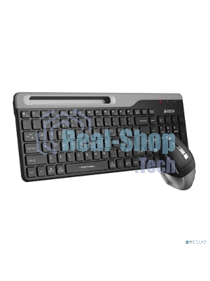 Комплект клавиатура+мышь A4Tech FStyler FB2535C беспроводной, USB + Bluetooth, 2000 DPI, черный