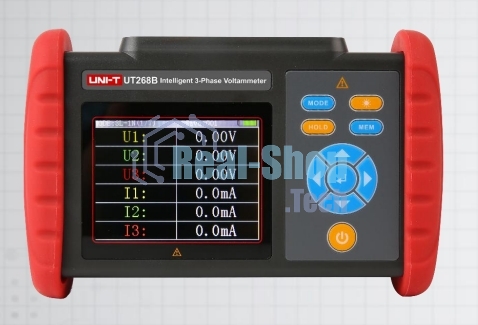 Токоизмерительные клещи UNI-T UT268B трехфазный вольтамперметр