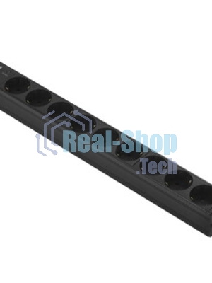Управляемый блок распределения питания Lanmaster TWT-PDU19-16A9P-3.0 верт.размещ. 8xC13C13 базовые 10A C14