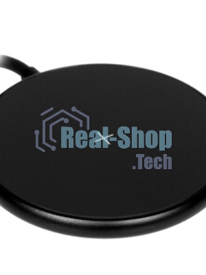 Беспроводное зарядное устройство OLMIO MagCharge, QI, 15W, черное