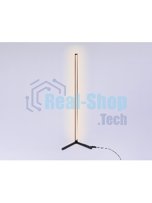 Светильник Ambrella light FL8022 BK черный LED 15W RGB D32*1250 (ПДУ РАДИО 2.4G)