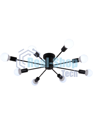 Светильник Ambrella light TR80411/8 BK черный E27/8 max 60W D950*150