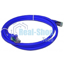 Патч-корд LANMASTER FTP, вилка RJ-45, вилка RJ-45, Cat.6А, LSZH, 2м, синий lan-pc45/s6a-2.0-bl