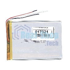 Аккумулятор Li-Pol (батарея) 3x70x105мм 3pin 3.7V/3500mAh