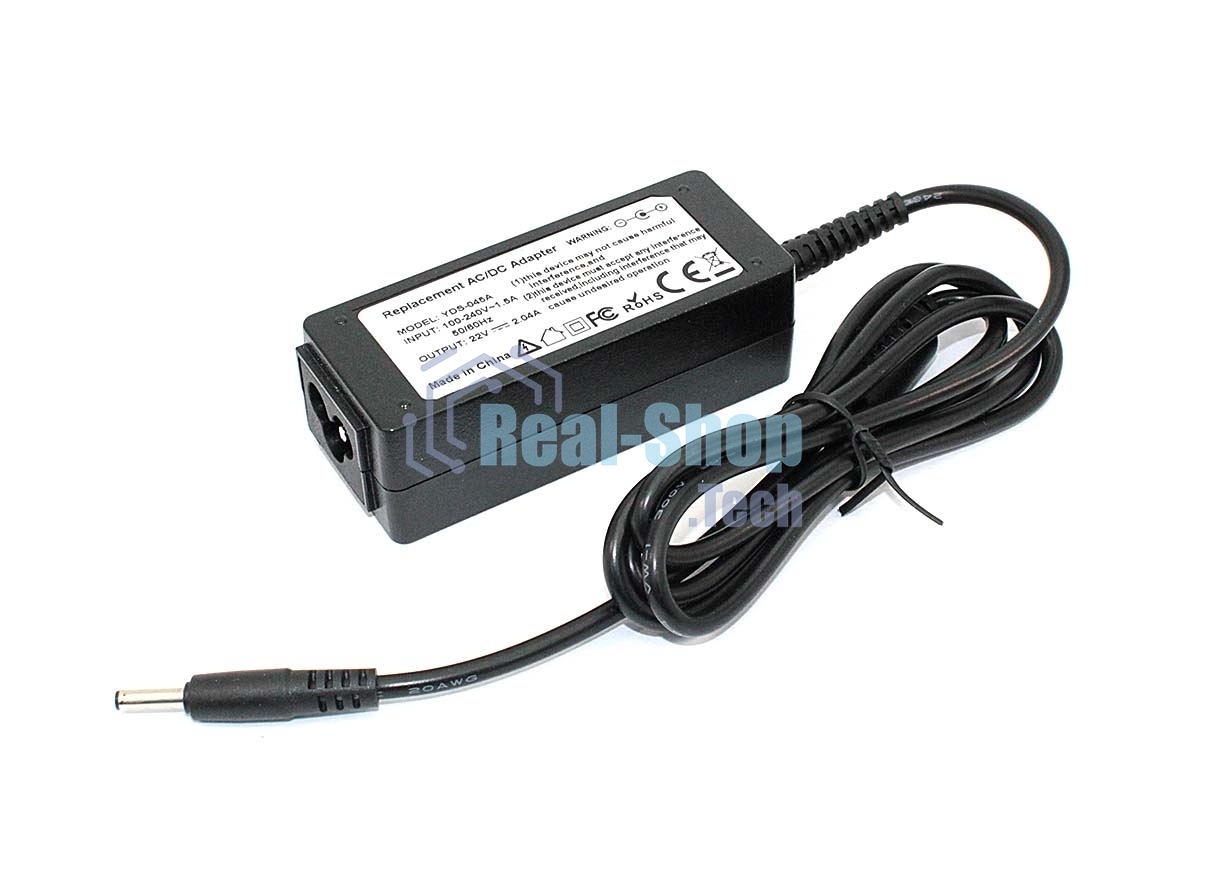 Блок питания (сетевой адатер) для ноутбуков Sharp 22V 2.04A 3.5*1.35 OEM