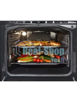 Плита электрическая Gorenje GEC5C42WG белый, конфорок 4 электрических, духовка 70 л, 50 см x 85 см x 59.4 см (без крышки)