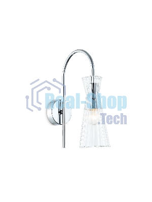 Настенный светильник Ambrella light LH55655 СH/CL хром/прозрачный E14 max 40W 220*90*300
