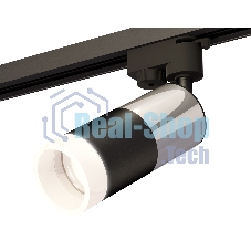 Светильник Ambrella light XT6302052 SBK/PSL/FR черный песок/серебро полированное/белый матовый MR16 GU5.3