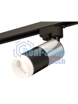 Светильник Ambrella light XT6302052 SBK/PSL/FR черный песок/серебро полированное/белый матовый MR16 GU5.3
