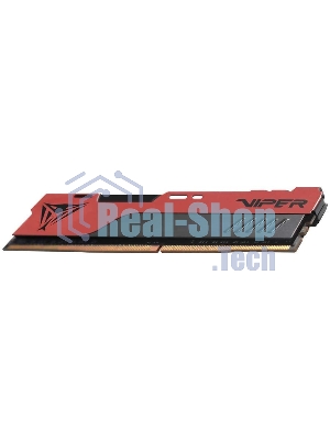 Оперативная память Patriot Viper Elite II, DDR4, 8GB (1x8 GB), 3200 MHz, CL18, DIMM, радиатор, красный/черный