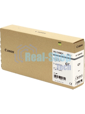 Картридж струйный Canon PFI-1700GY серый (700 мл) для Canon imagePROGRAF PRO-2000, PRO-4000, PRO-4000S, PRO-6000S