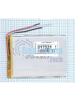 Аккумулятор Li-Pol (батарея) 3x70x105мм 3pin 3.7V/3500mAh