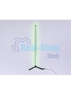 Светильник Ambrella light FL8022 BK черный LED 15W RGB D32*1250 (ПДУ РАДИО 2.4G)