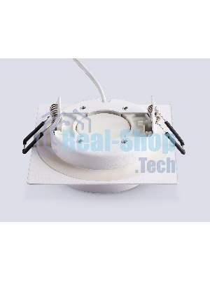 Светильник встраиваемый Ambrella light TN6737 WH белый IP44 GX53 110*110*57