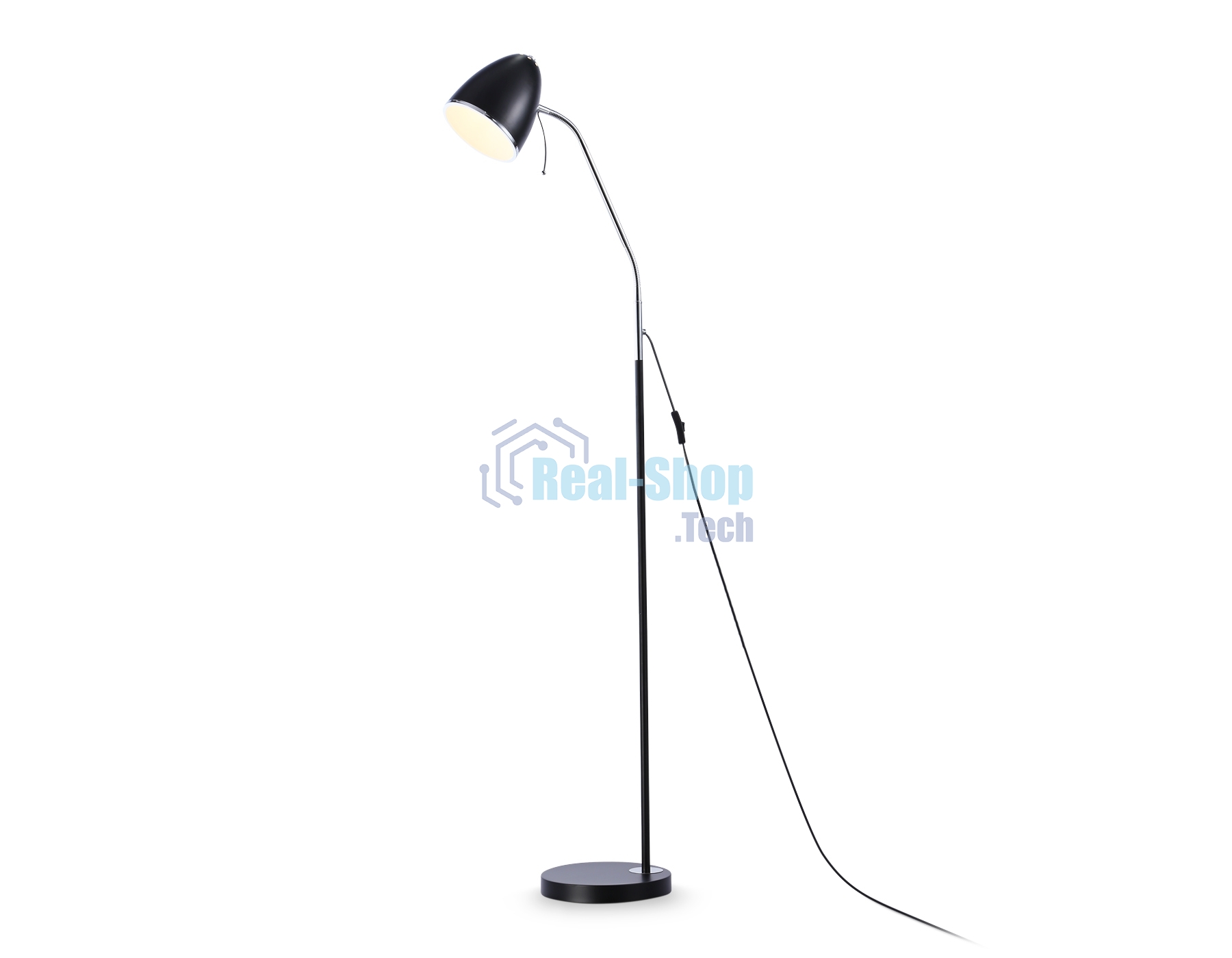 Светильник Ambrella light TR97681 BK черный E27 max 40W D150*1540