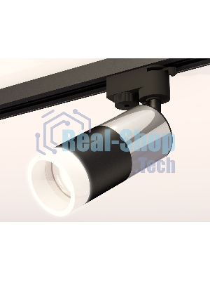 Светильник Ambrella light XT6302052 SBK/PSL/FR черный песок/серебро полированное/белый матовый MR16 GU5.3