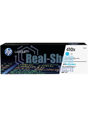 Тонер Картридж HP 410X CF411X голубой для HP LJ Pro M452/M477 (5000 стр.)