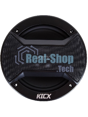 Колонки автомобильные Kicx RX 6.2 4Ом 16см (6.5дюйм) (ком.:2кол.) компонентные двухполосные