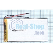 Аккумулятор Li-Pol (батарея) 3*60*110мм 2pin 3.7V/3500mAh