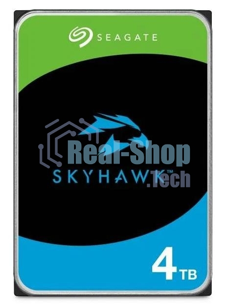 Жесткий диск HDD Seagate 4Tb 5400Rpm SATA3 Surveillance Skyhawk 256Mb 3.5