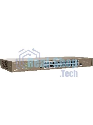Коммутатор Tenda TEF1126P-24-250W 26-Портовыйбез управления FE c 24 портами PoE