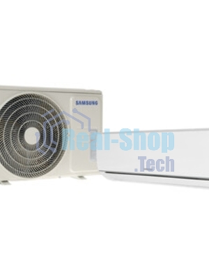 Кондиционер сплит-система Samsung AR12TXHQASI инвертор, 12000 BTU, 35 м², 28/37 дБ, охлаждение, обогрев, осушение, белый