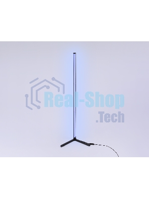Светильник Ambrella light FL8022 BK черный LED 15W RGB D32*1250 (ПДУ РАДИО 2.4G)