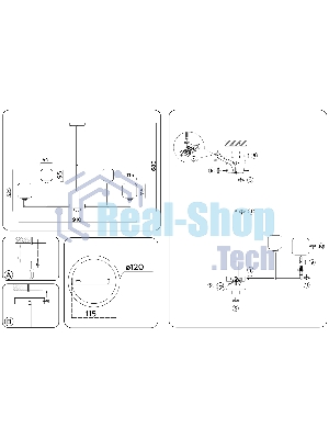 Люстра Ambrella light LH53005/12 SN/FR сатин никель/белый матовый G9*12 max 40W D910*680