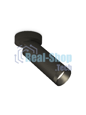 Светильник Ambrella Light XM6343201 SBK/PBK черный песок/черный полированный MR16 GU5.3 (A2229, C6343, N6131)