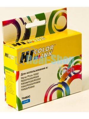 Картридж Epson Stylus Photo R200/R300/RX500/RX600 (Hi-black) new, C13T04824010, C