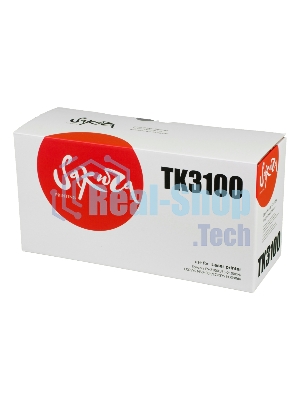 Картридж лазерный Sakura TK3100 для Kyocera FS-2100D, FS-2100DN, ECOSYS M3040dn, ECOSYS M3540dn, черный, 12500 к.