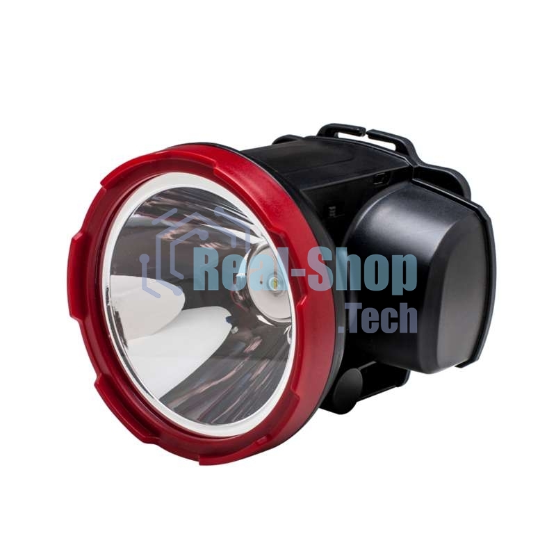 Фонарь светодиодный аккум. налобный Космос H5W 2 режима 5Вт LED 2А.ч зарядка от USB