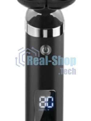 Электробритва Centek CT-2151 (черный) ротор 4D, влажное бритье, 5 плав.голов, USB, зарядка 1 час, LiIon800мAч
