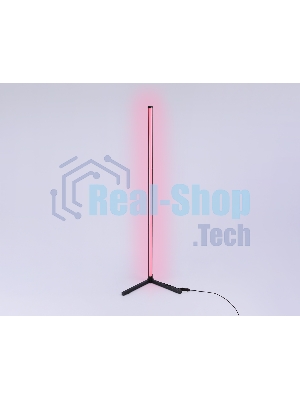 Светильник Ambrella light FL8022 BK черный LED 15W RGB D32*1250 (ПДУ РАДИО 2.4G)