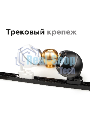Насадка для корпуса светильника N7011 PBK черный полированный D70*H20mm Out2mm MR16