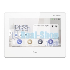 Видеодомофон Hikvision DS-KH9310-WTE1(B) белый Видеодомофон Hikvision DS-KH9310-WTE1(B) белый