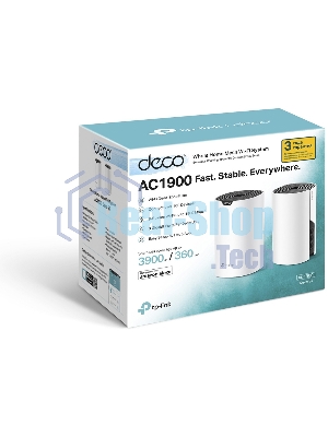Домашняя Mesh Wi-Fi система TP-Link Deco S7(2-pack) AC1900