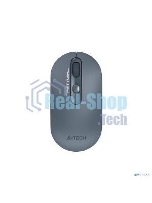 Мышь беспроводная A4Tech Fstyler FG20 пепельный/синий, 2000 dpi, радиоканал, USB, кнопки - 4