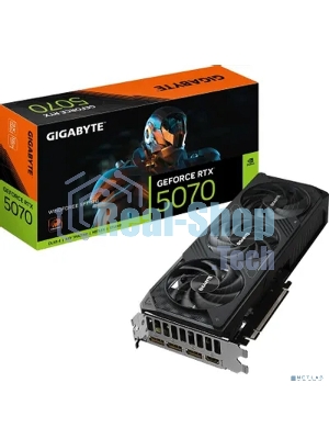 Видеокарта Gigabyte PCI-E GV-N507TWF3-16GD 1.0 NVIDIA GeForce RTX 5070TI 16Gb 256bit GDDR7 2452/28000 HDMIx1 DPx3 HDCP Ret