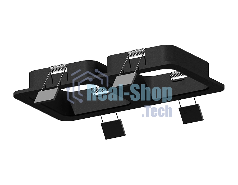 Корпус светильника C7906 SBK черный песок 180*90*H32mm MR16 GU5.3
