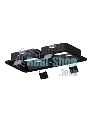 Корпус светильника C7906 SBK черный песок 180*90*H32mm MR16 GU5.3