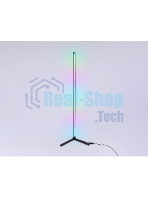 Светильник Ambrella light FL8022 BK черный LED 15W RGB D32*1250 (ПДУ РАДИО 2.4G)